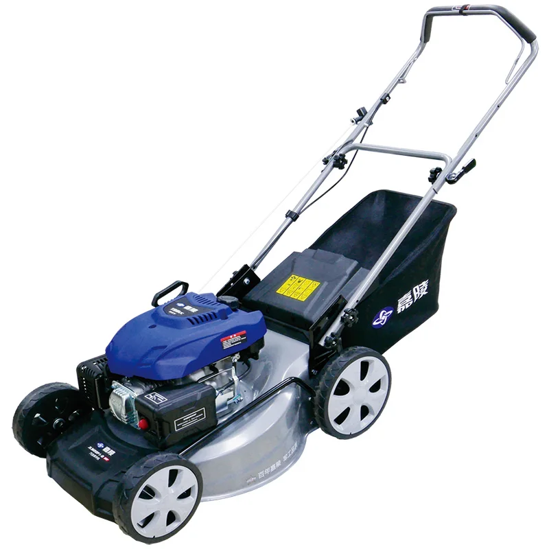 Одноцилиндровый 4-тактный бензиновый двигатель с воздушным охлаждением 196cc, 20 дюймов, ручной толкатель