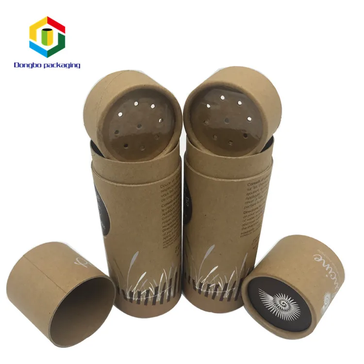 Manufacturer Custom Cosmetic Biodegradable Makeup Compact Powder Case Paper Container