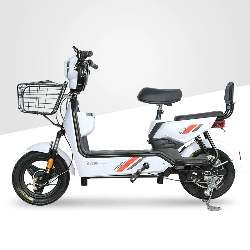 China Manufactory Wholesale 500w Double Seat Electric Bicycle Lead Acid Battery 12ah 13ah 23ah Electric Moped Scooter CE
