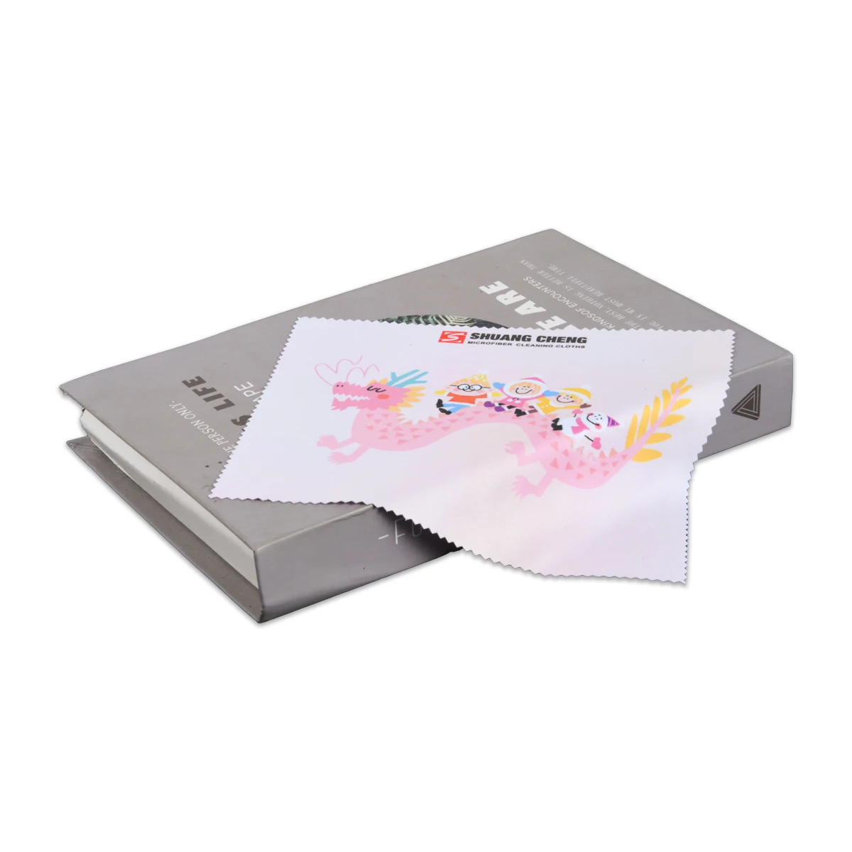 Custom Sublimation Printed Logo Wholesale Microfiber Lens Cleaning Cloth