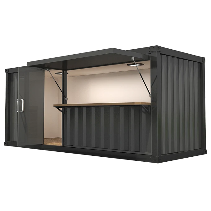 Fast install Steel Structure Prefabricated Luxury Prefab House Two Storey Shipping Container Houses