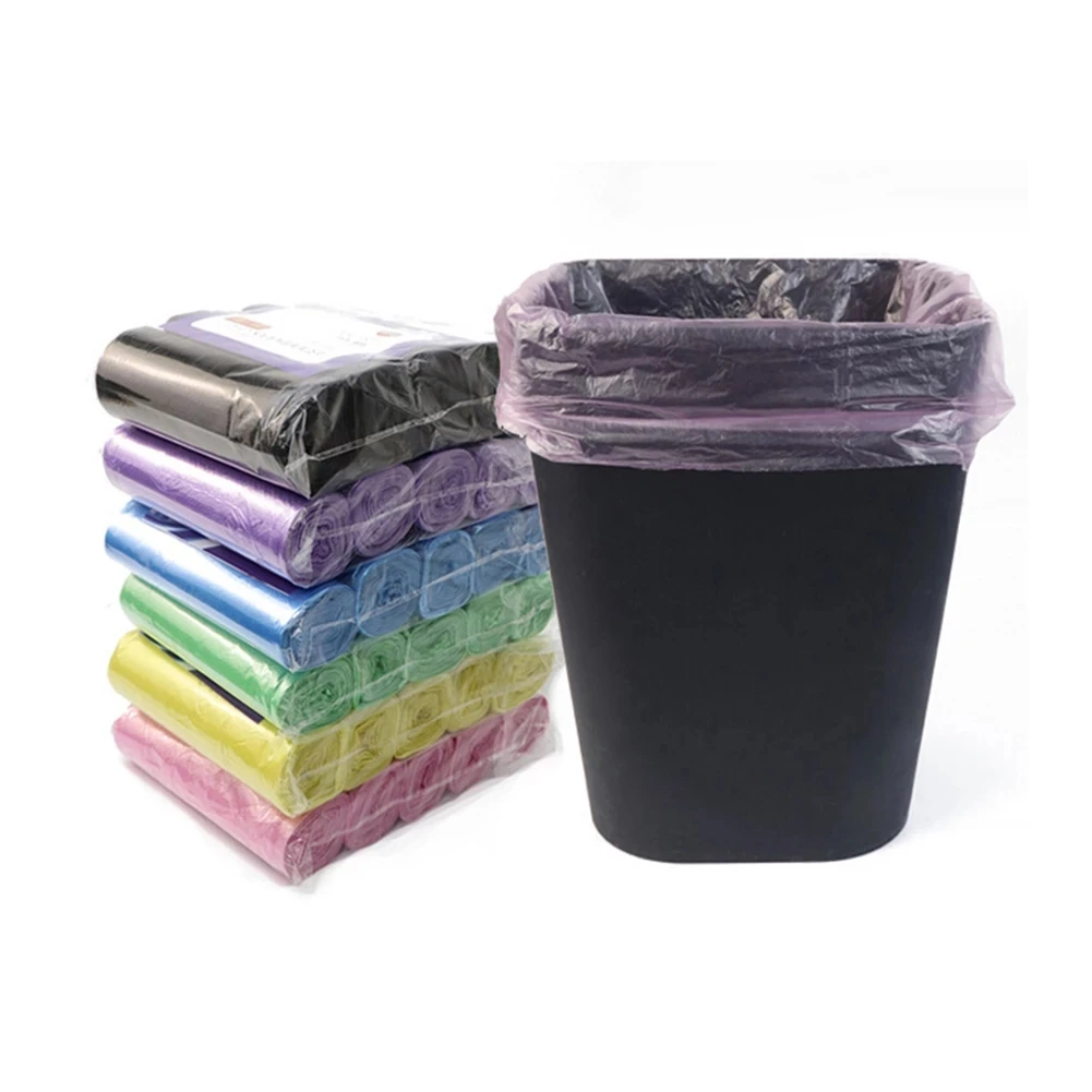 Custom 100% biodegradable trash garbage bags Cleaning Waste Bag Plastic Bag on Roll for living room