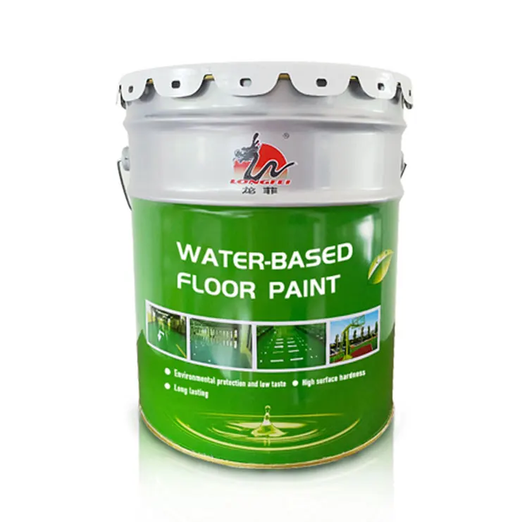 Waterproof Anti-slip Waterborne Resin Floor Coating 3d for Cemented Floor