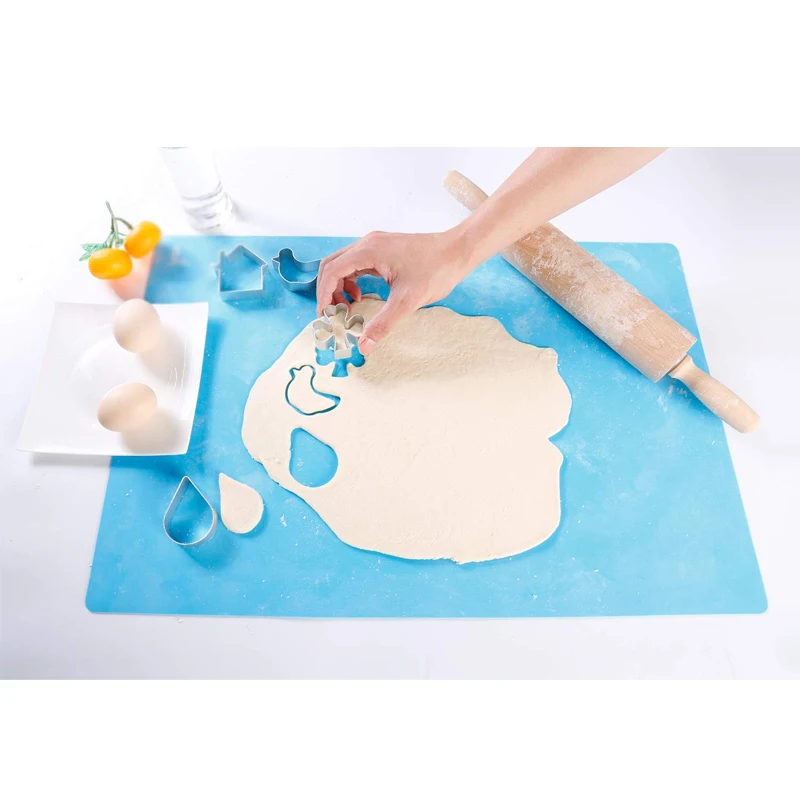 Silicone Baking Mats Sheet Pizza Dough non stick pad sheet silicone mats for kitchen counter