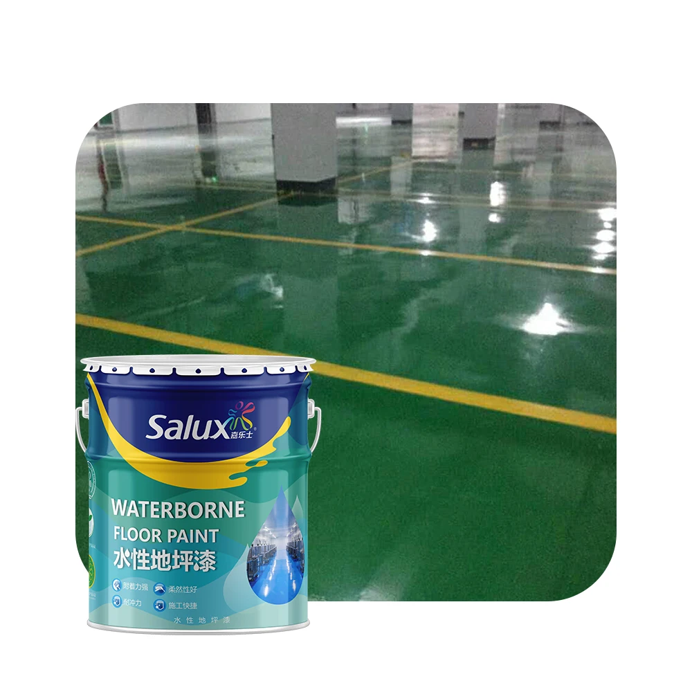 Самовыравнивающаяся напольная краска Salux для бетона, эпоксидного покрытия, для бетона, гаража