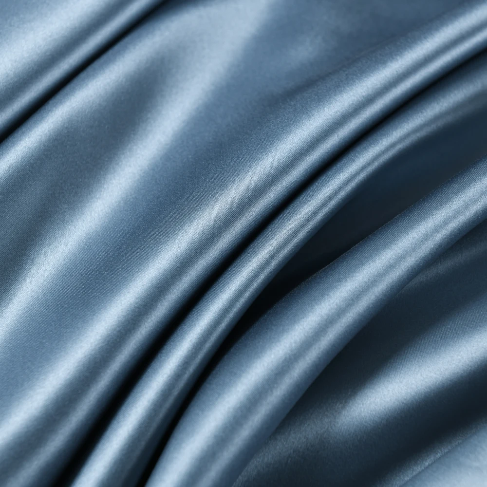 Wholesale 16/19/22/25MM 100% pure Silk Fabric Grade 6A Mulberry Silk Fabric with OEKO-TEX100 Certification