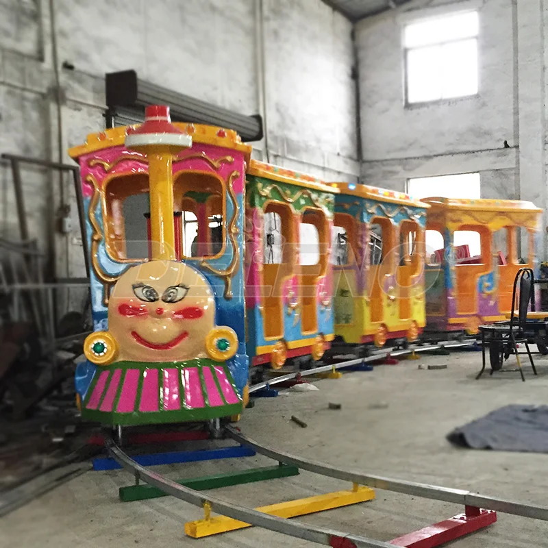 High Quality Electric Thomas Mini Sightseeing Trackless Train for Amusement Park Directly Supplied from Factory Outdoor Sale