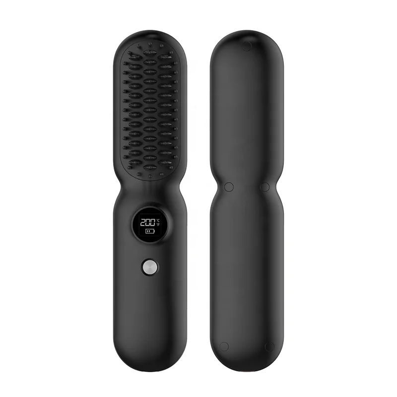 Plasma hair straightener straight hair comb automatic curling iron curling iron multifunctional infrared hot air comb