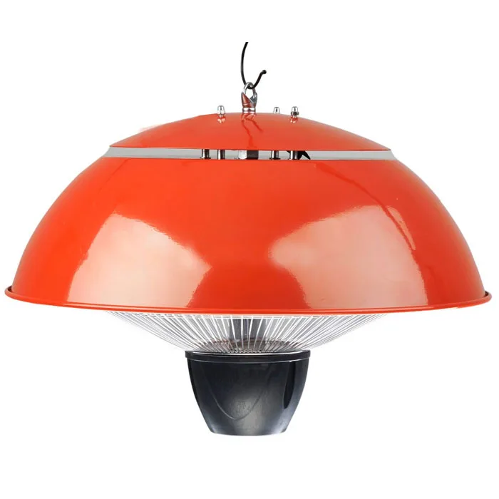 Outdoor electric infrared carbon ceiling heater