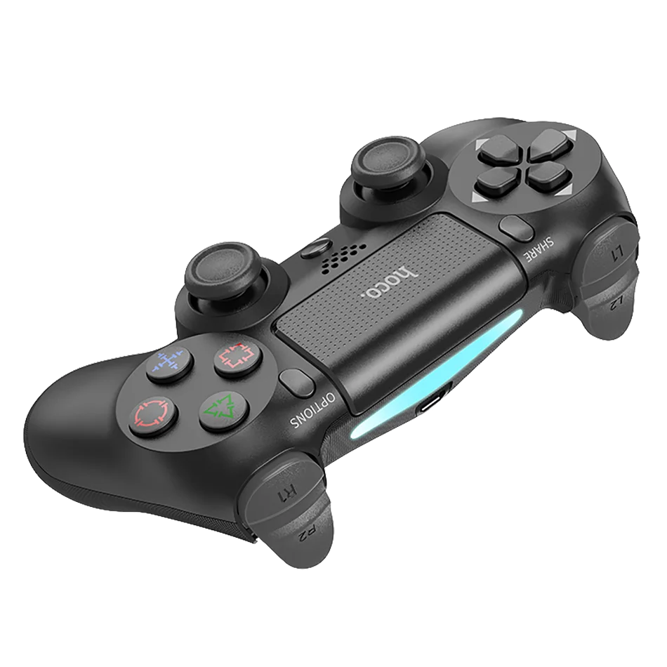 Hoco OEM DGM01 Cool Play Dual-Shock 6-Axis Multi-function PS4 Controller Wireless Gamepad
