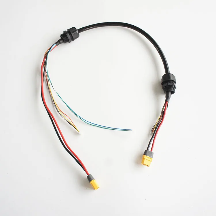 Custom XT60 Connectors to Molex Connector Cable assembly Wire Harness for Electric Cars and Electronic Devices