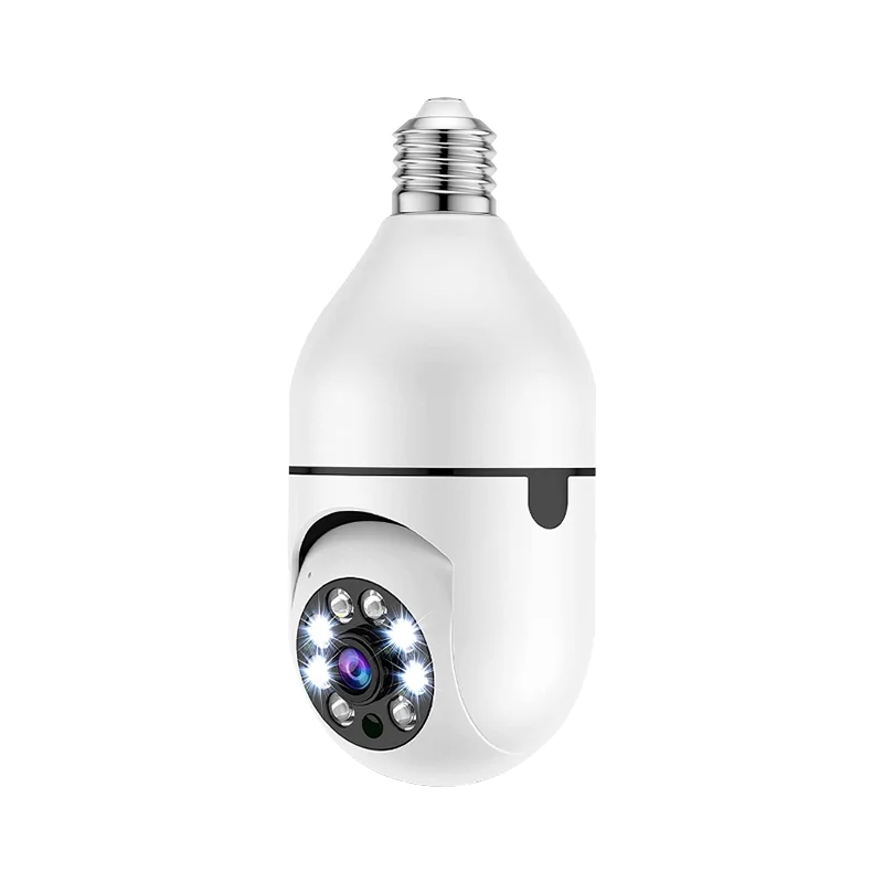VESAFE wifi wireless camera mini security camera  Light Bulb Camera 360 Degree Panoramic View Wifi Bulb