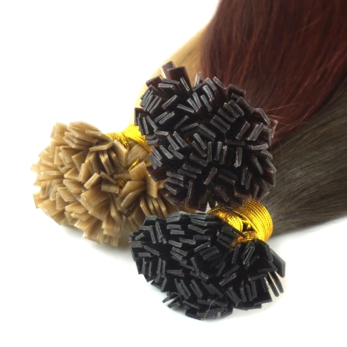 
Keratin Hair Extension U Tip Pre Bonded Flat Tip Hair Extension Vietnamese Human Extension 
