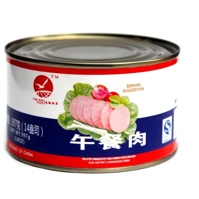 
canned pork luncheon china products 