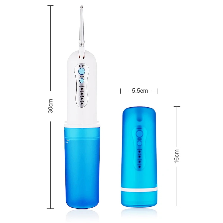 Mini design dental water flosser cordless oral irrigator nasal wash