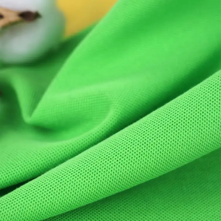 Hot Selling Good Quality Bio-polish Manufacturer Polyester Shirt Polo Pique Knit Fabric