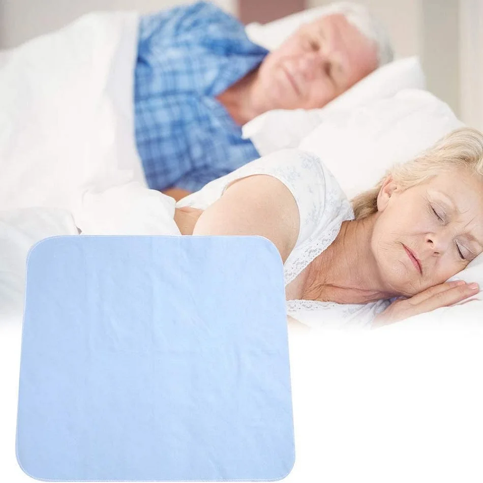 customized good free sample medical thick cotton organic contoured adult under pads for wholesale