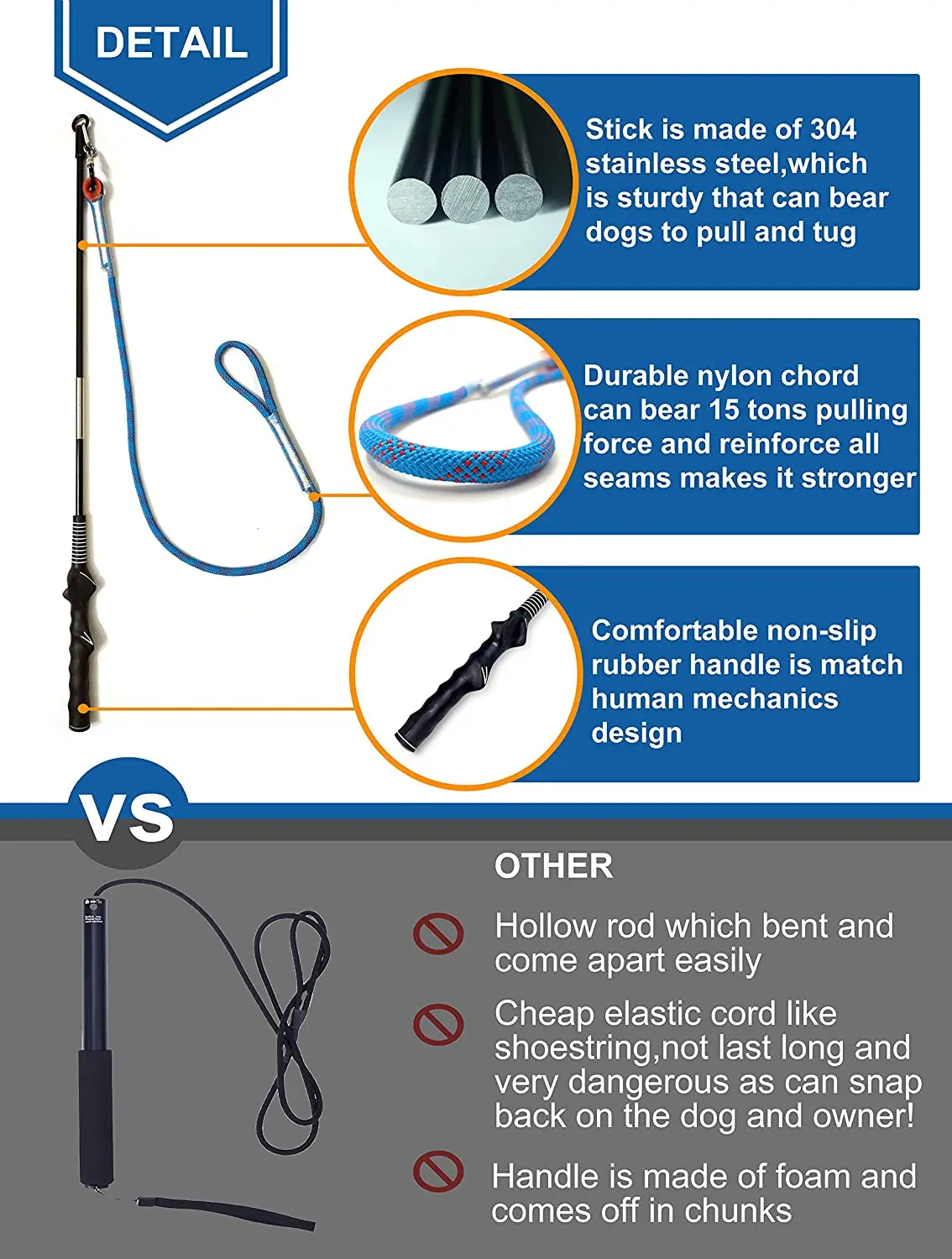Интерактивная игрушка для флирта, прочная палочка с флисовой веревкой для домашних животных, игрушка для приманки, оптовая продажа