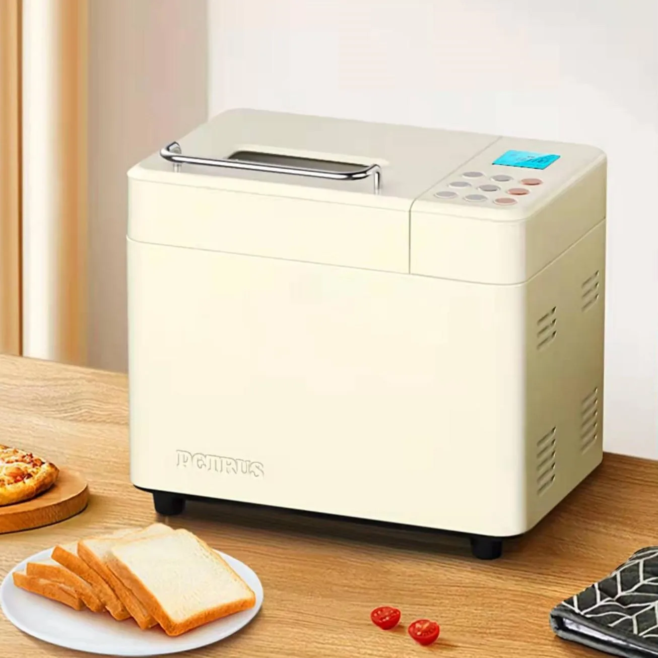 Baicui household bread machine multi-function automatic and flour fermentation breakfast sandwich kitchen appliances
