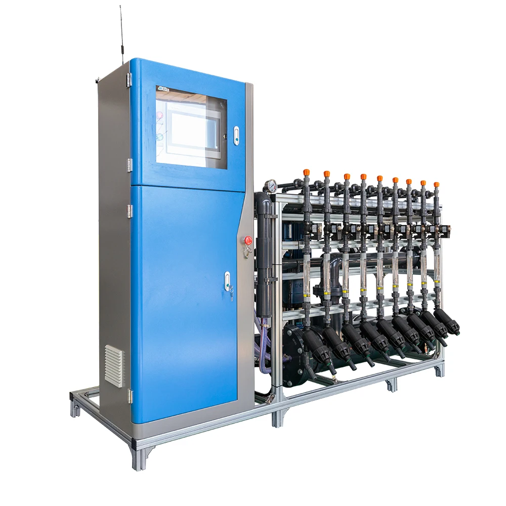 PVC channel hydroponic fertilization equipment greenhouse automatic precise fertilizer dispensing machine