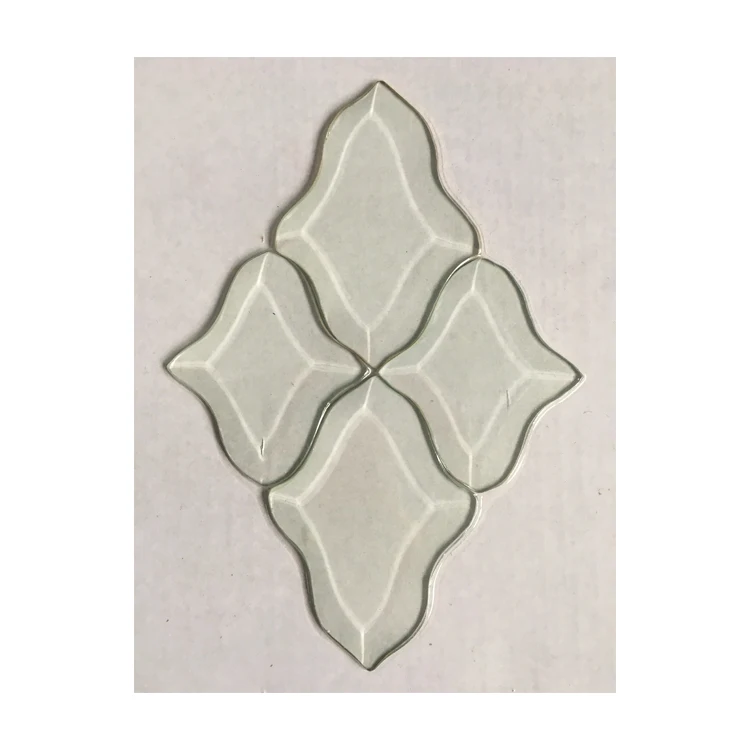 2019 Factory Wholesale Clear 25mm Custom Cut Beveled Glass By Hand