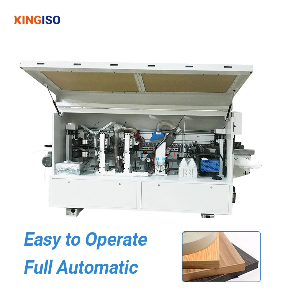 KINGISO Automatic Edge Banding Machine For Woodworking Edge Bander From Factory In China