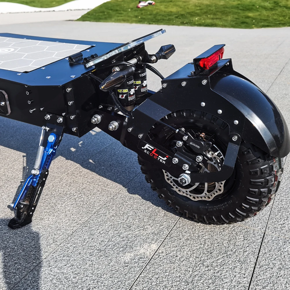 FLJ взрослых самокат электрический складной скутер со съемной батареей 72V 10000W Мощный 14 дюймов жира
