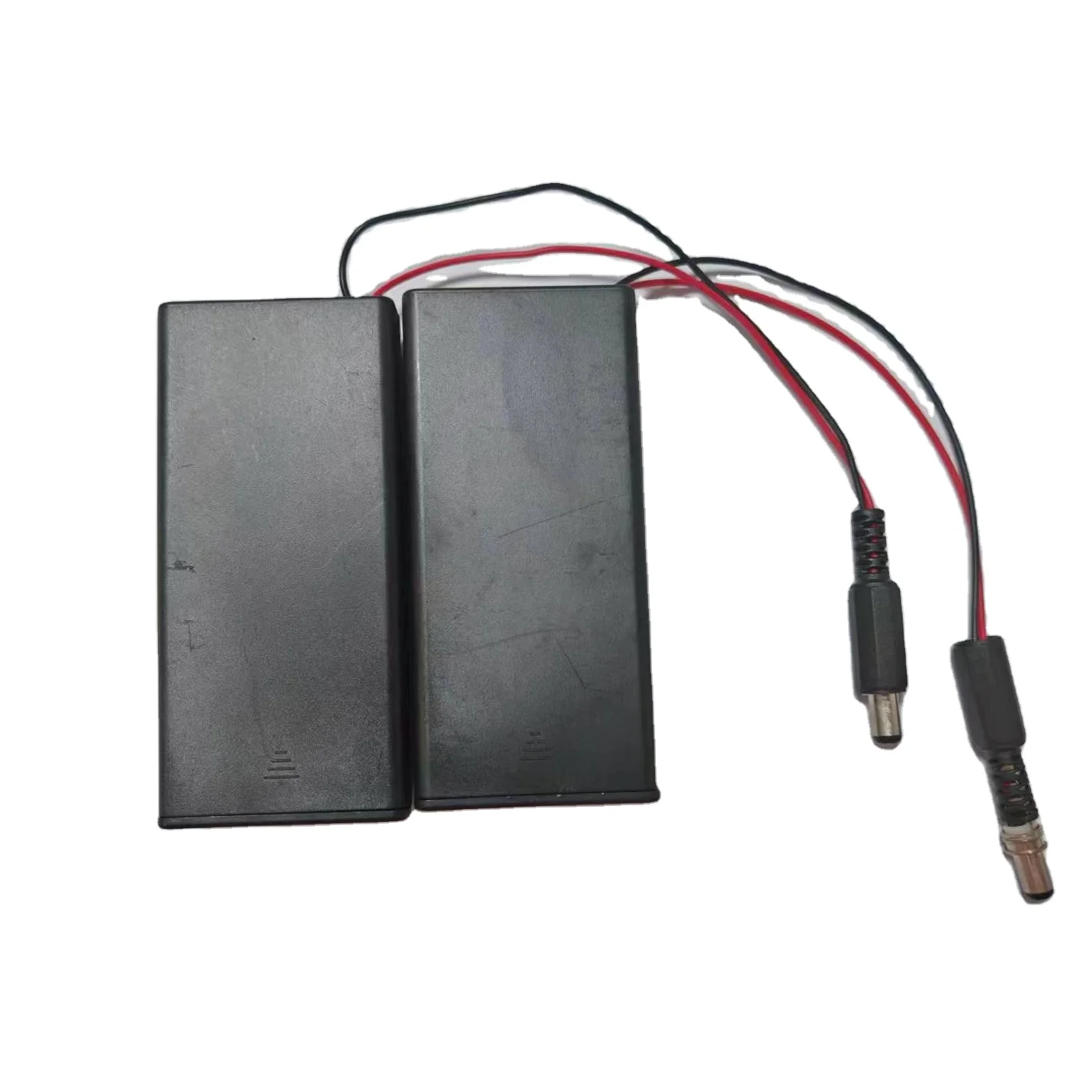 Hot Selling 18650*2 Battery Holder Box with Cover Switch and Customized Terminal  Battery Holder/box/case User 18650 Battery