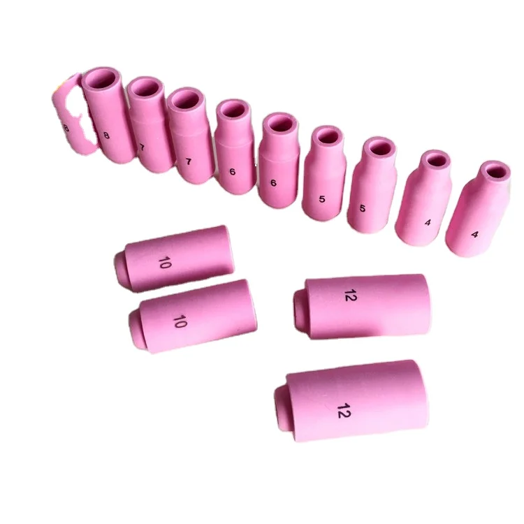 Tig Welding Torch Spare Parts 10N Ceramic Nozzle Gas Ceramic Cup