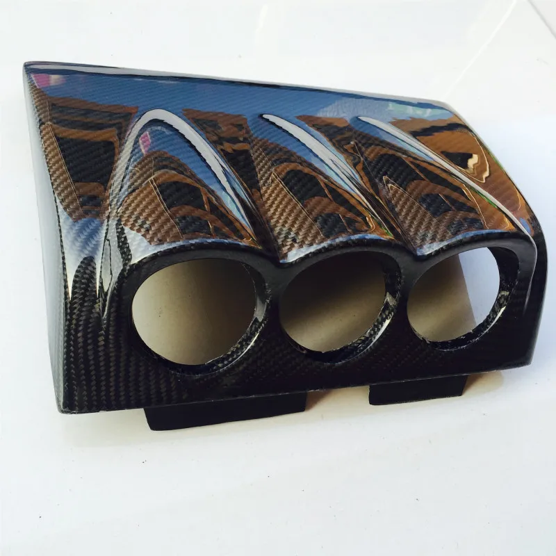 For Skyline R34 skyline GTT Triple gauge pod carbon fiber (60mm hole)