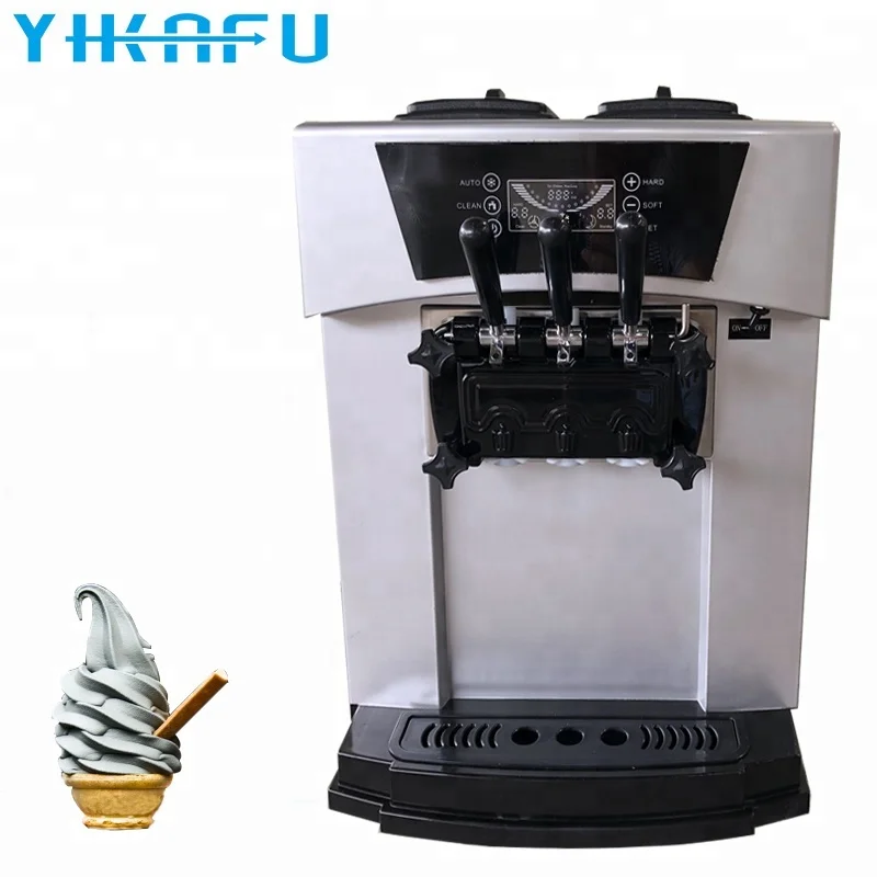 Hot Sale Comercial Small Soft Ice Cream Making Frozen Yogurt Machine Soft Ice Cream Machine Maker