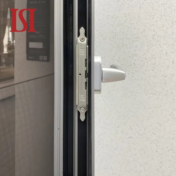 Narrow CONDI 03 Thermal Break Window New Design EPDM Soundproof Aluminum Casement Window with Flyscreen Mesh for Bedroom