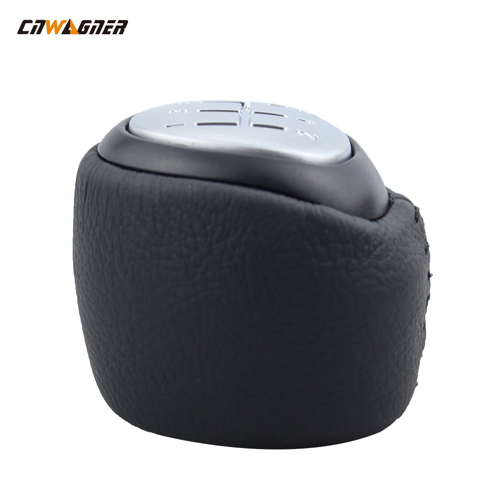 CNWAGNER Custom Car carbon automatic/Manual Speed 5 6 Gear Stick Shift Lever Knob applicable SAAB 9-3 2003-2012