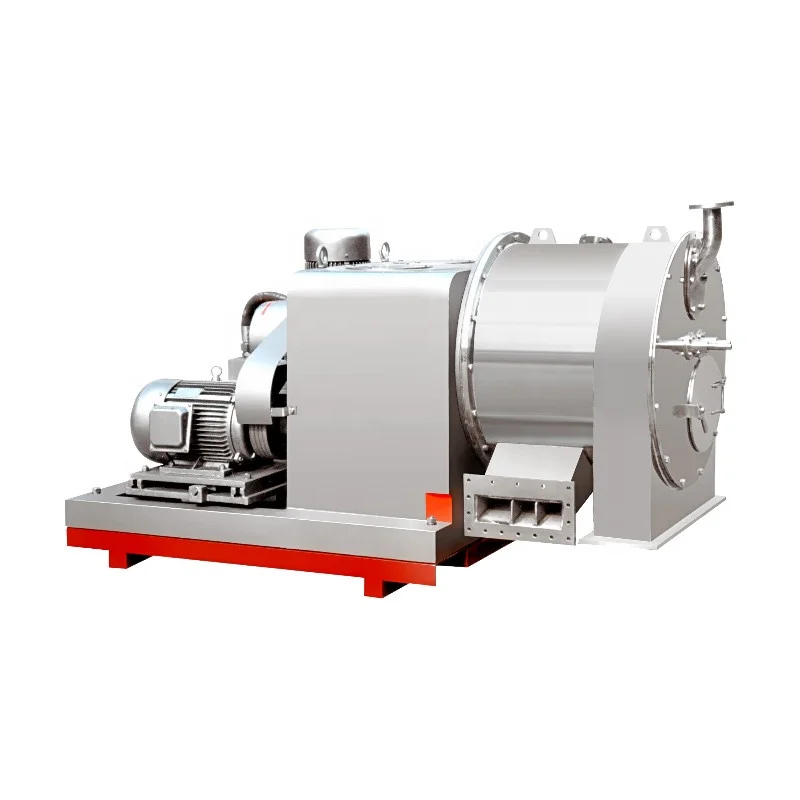 Continuous 500mm Diameter Basket 316L Pusher Type Salt Centrifuge