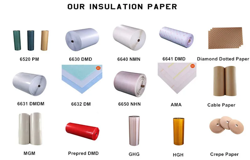Yaan insulation materials flexible pipe transformer crepe insulation paper electrical insulating material insulation paper crepe