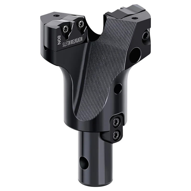 vmd large diameter deep hole bit indexable adjustable u drill