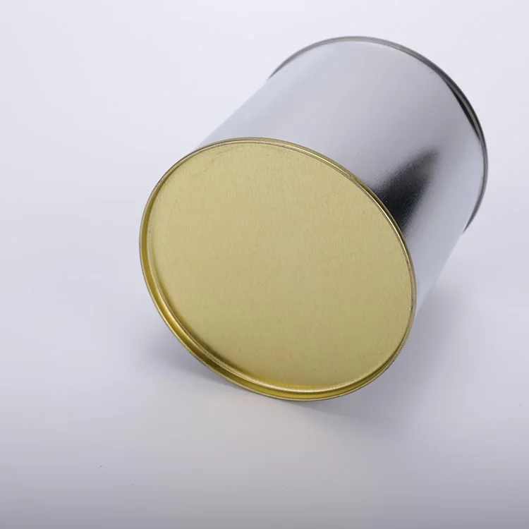 Wholesale 0.37L White Empty Metal Tin Pry Spray Paint Aerosol , Printing Ink Can With Pry Cover