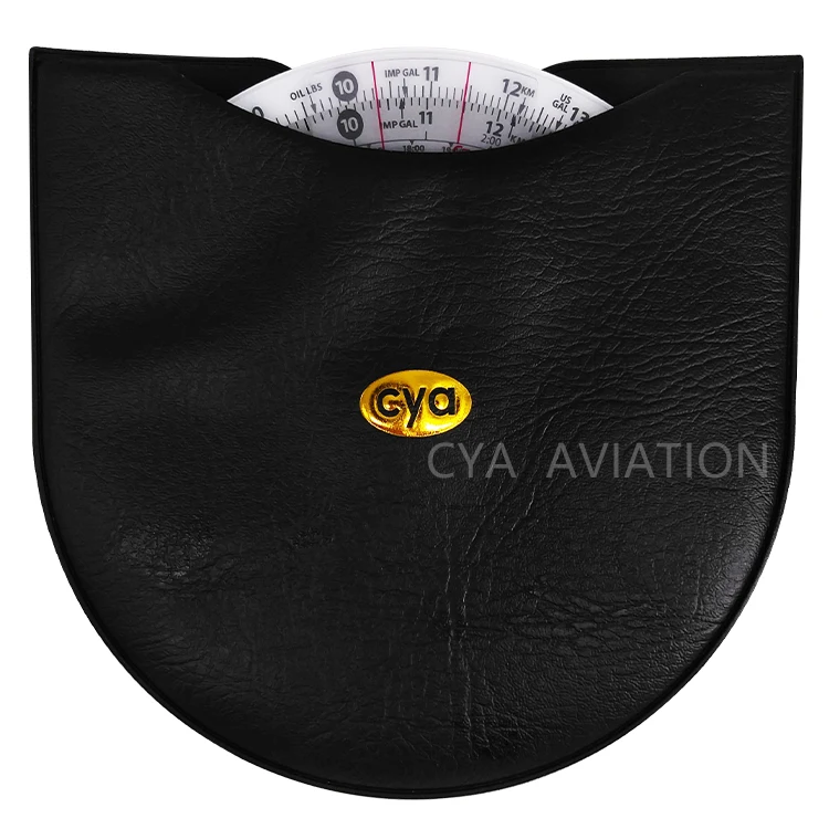 CYA Circular Flight Computer 6 inch diameter E6-B Air Navigation Computer with vinyl case for Student Pilots