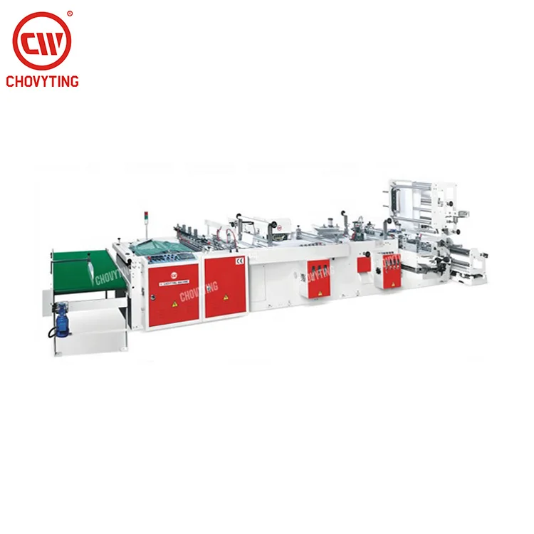
Fully Automatic PE Heavy Duty High Speed Handle Bag Making Machine 