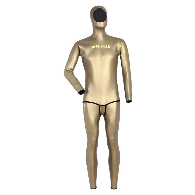 2020 New Golden Swimwear Long Sleeve Sport Diving Surfing Suits Wetsuits Freediving suit