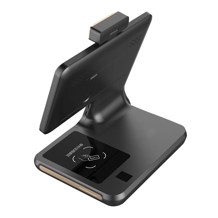 11.6inch single touch screen black color  3D face recognition Android 6.0 visitor pass management system