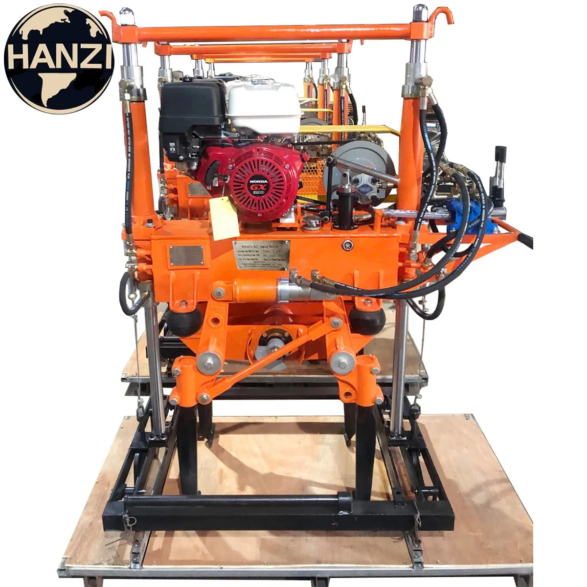 Электрический бензиновый Железнодорожный рельсовый трамбовочный станок