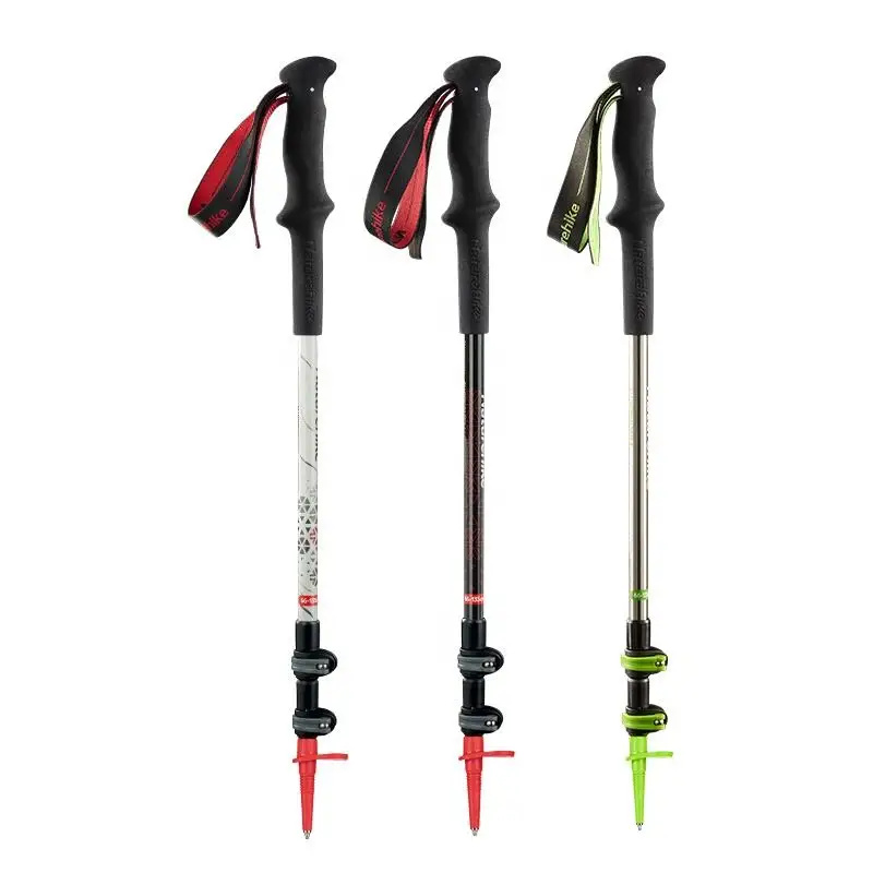 Hot Sale Trekking Pole Adjustable Anti Shock Hikjing Pole Strong & Lightweight Aluminum Walking Poles