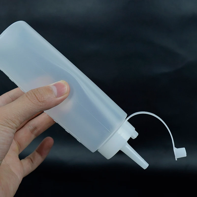 8oz 12oz 16oz 32oz Cheap Plastic Squeeze Sauce Bottles Salad Dressing Squeeze Bottle Squeeze Bottle BBQ Sauce