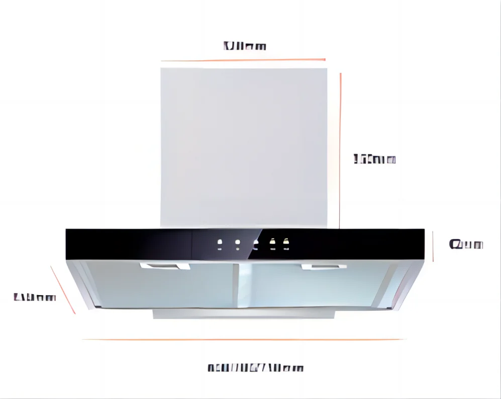 best selling hood by air Manufacturer household cooker hood Under Cabinet exhaust chimney Strong ventilation chimney range hood