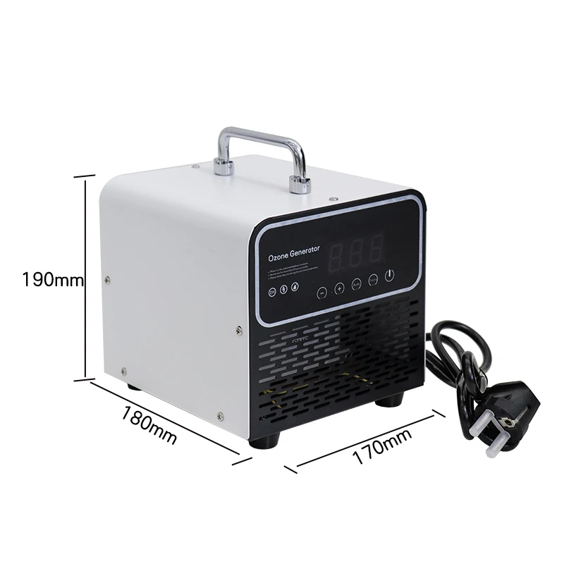 Household deodorant disinfection and purification air ozone generator 5g 10g portable ozone generator