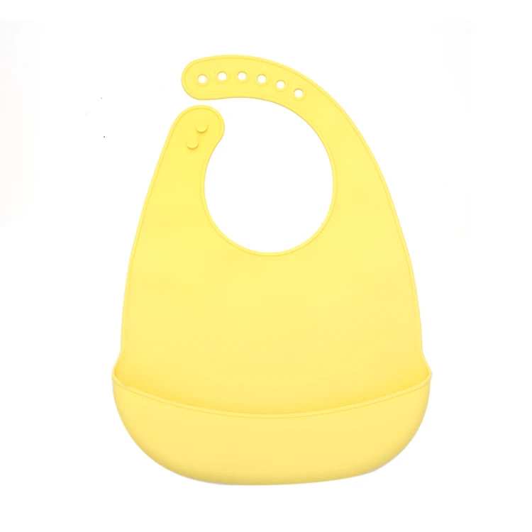 
Custom Logo High Quality OEM/ODM Silicone Baby Feeding Products Silicone Bib 