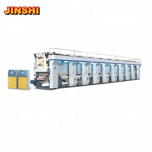 
BOPP/PE/PET/PVC Film Roto Gravure Printing Machine 