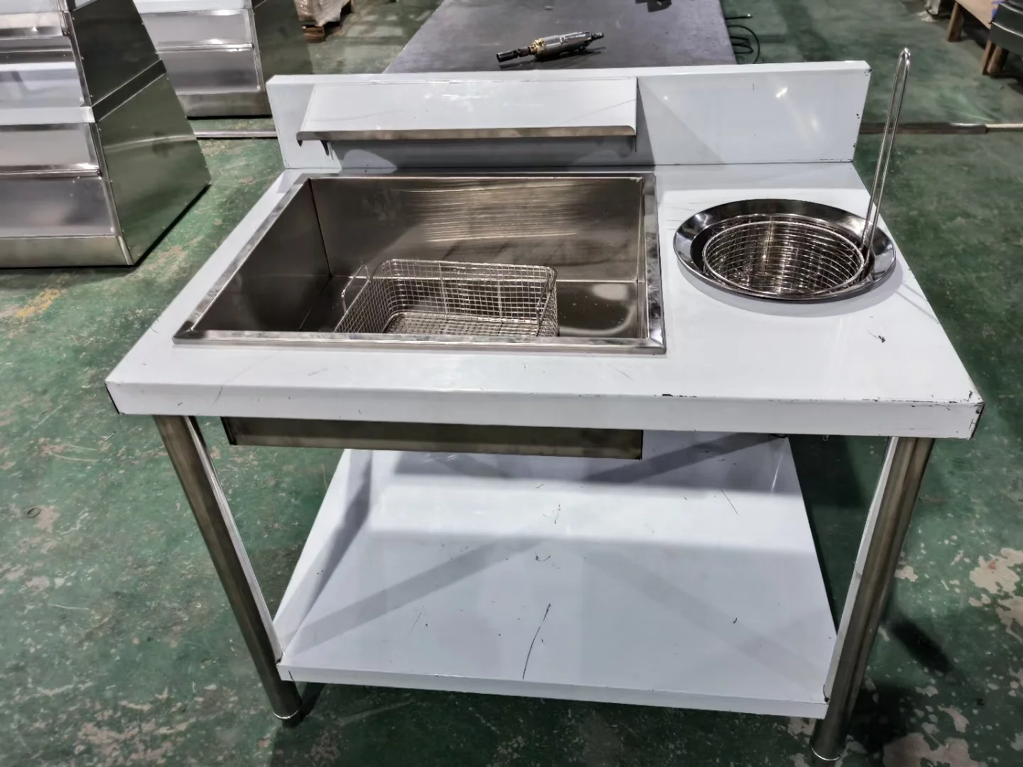 KFC catering equipment automatic electric fried chicken breading