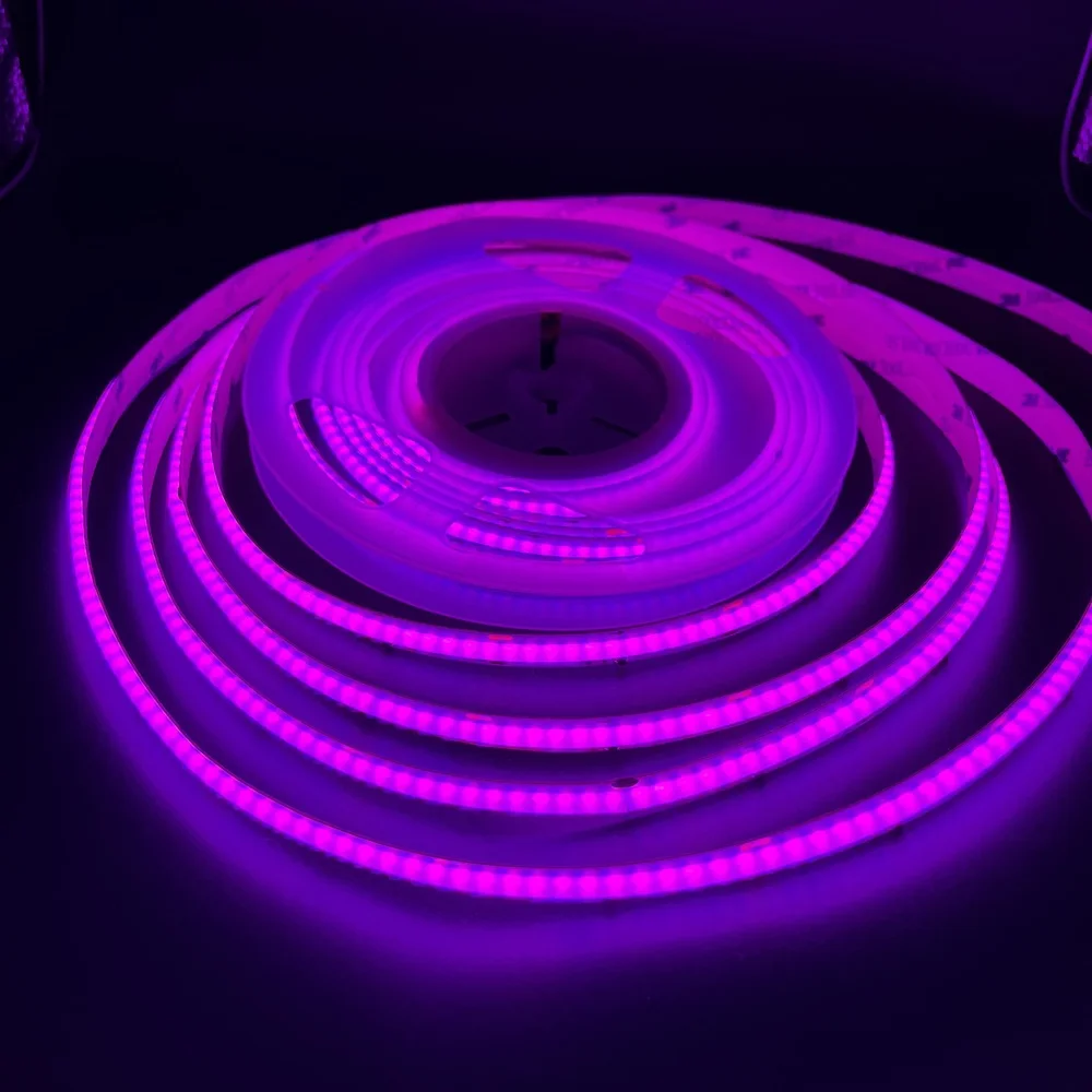 Dc12 24v Flexible Cob Led Strip High Density No Spot 320led 480led 14w/meter Warm White/nature White/white/red/green/blue/yellow